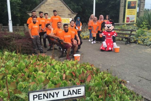 FUNDRAISING: Members of the Penny Appeal doing a charity bag pack at Morrisons.