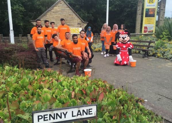 FUNDRAISING: Members of the Penny Appeal doing a charity bag pack at Morrisons.