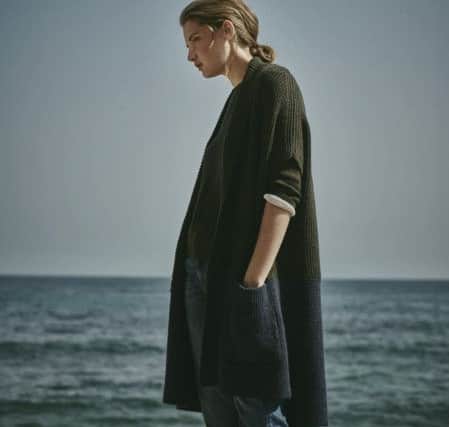 Oversized ribbed slouchy cardigan, was Â£189, now Â£84, at Jigsaw.