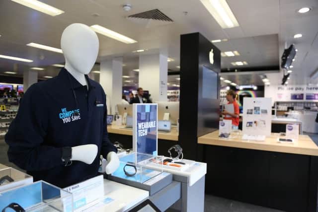 File photo issued by Dixons Carphone Plc of their Oxford Street store, as the electricals and mobile phones giant hailed its fifth year in a row of Christmas sales growth after luring in shoppers with "ground-breaking" deals. PRESS ASSOCIATION Photo. Issue date: Tuesday January 24, 2017. The group said it notched up a 6% surge in like-for-like sales across stores in the UK and Ireland over the 10 weeks to January 7, although 4% of this was thanks to sales transferred from closed stores. Photo: Dixons Carphone/PA Wire