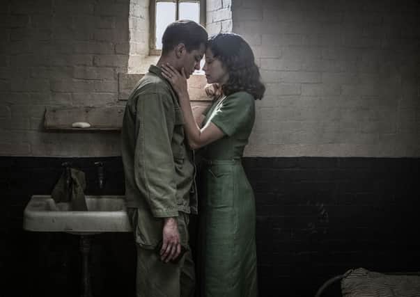 Andrew Garfield as Desmond T. Doss and Teresa Palmer as Dorothy Schutte. PIC: PA