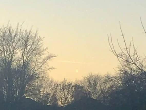 The meteor over Allerton Bywater