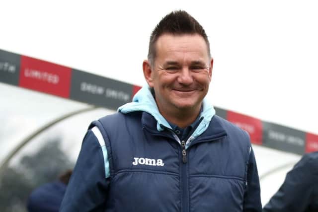 Sutton United manager Paul Doswell