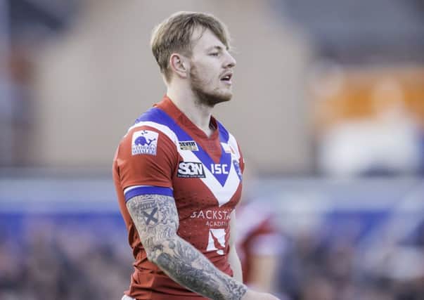 Tom Johnstone, who scored a hat-trick of tries against Sheffield. PIC: Allan McKenzie/YWNG