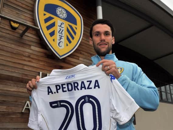 Alfonso Pedraza arrived at Leeds United from Spain on transfer deadline day
