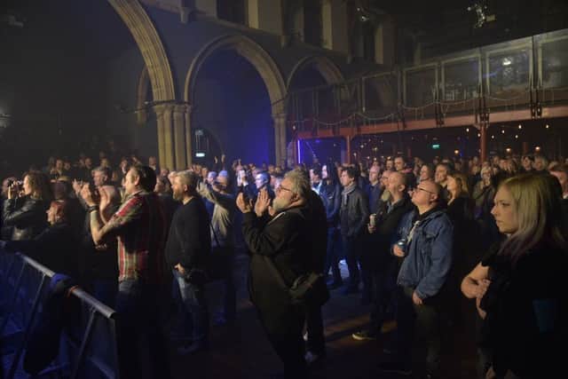 The audience at The Church, Leeds. Picture: Graham Fortherby