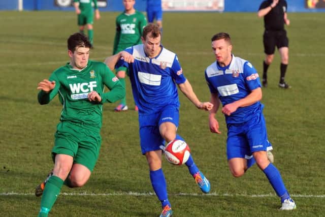 Adam Priestley played for Gibraltar when at Farsley Celtic.