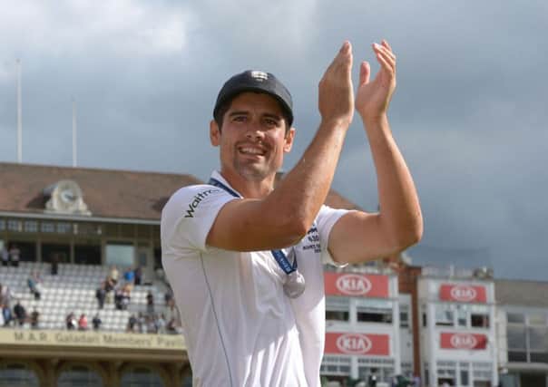 STEPPING DOWN: England captain Alastair Cook. Picture: Anthony Devlin/PA.