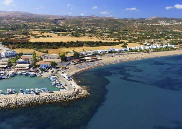 Latchi beach, Paphos, Cyprus. PIC: PA