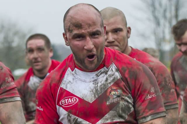 Dale Cogan scored a hat-trick of tries as Fryston maintained their 100 per cent record with a big win at Queens.
