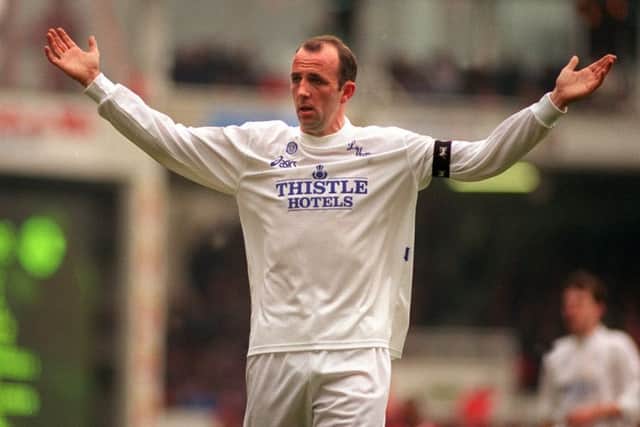 Gary McAllister, during his Leeds United days.
