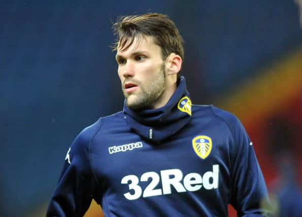 NEW FACE: 
Leeds United's loan signing, Alfonso Pedraza.  Picture: Tony Johnson