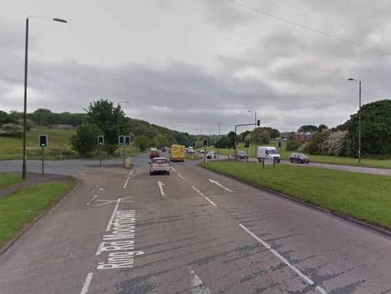 The collision took place on the outer ring road in Moortown near the junction with Tongue Lane. Picture: Google
