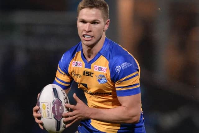 Matt Parcell in action for his new team 
Leeds Rhinos. (
Picture: Bruce Rollinson)