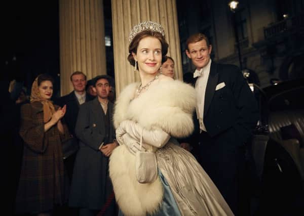 Claire Foy as Queen Elizabeth II in The Crown. PA Photo/Alex Bailey/Netflix.