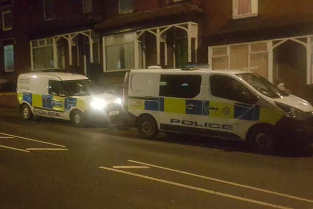 Police in Tempest Road, Beeston