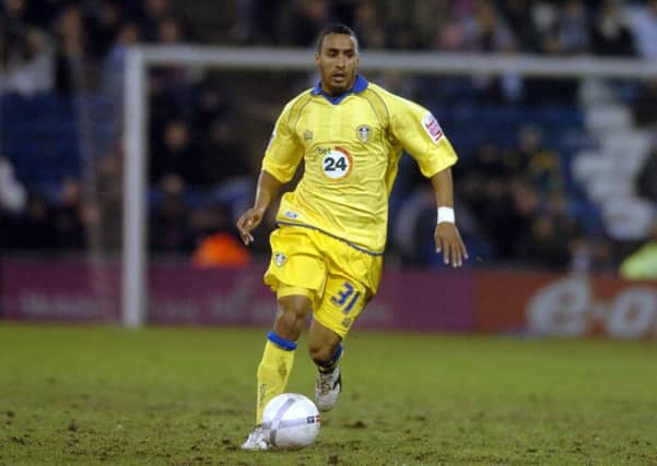 Armando Sa in action for Leeds United on his debut against West Bromwich Albion.