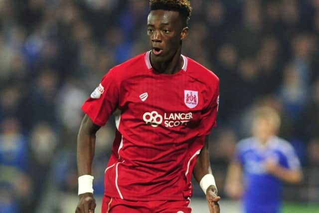21 GOALS: For Bristol City's Chelsea loanee Tammy Abraham.