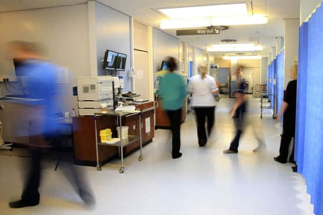 A hospital ward. Pic: PA