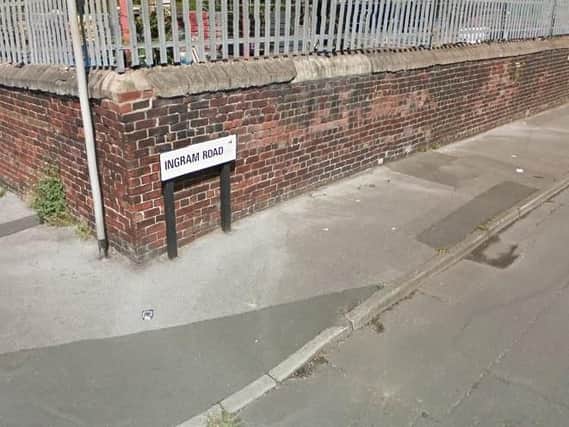 The boy was bitten by the dog at a property in Ingram Road, Holbeck. Picture: Google