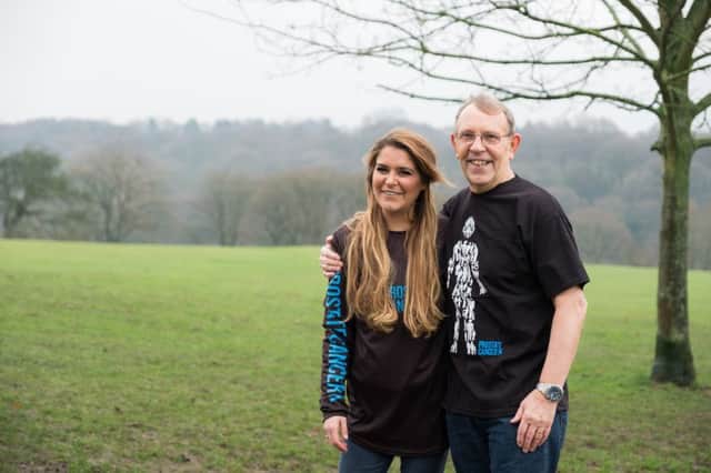 Gemma Oaten with her dad Dennis Picture by Hannah Webster