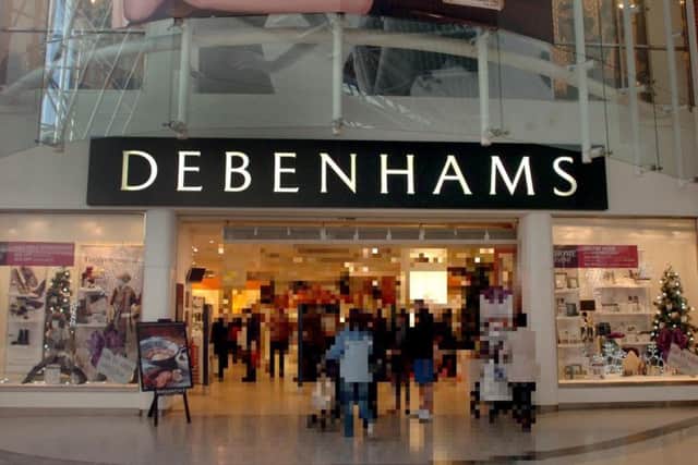 Debenhams Retail giant Debenhams was accused of failing to pay almost Â£135,000 to just under 12,000 workers.
