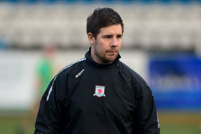 Hunslet coach James Coyle.