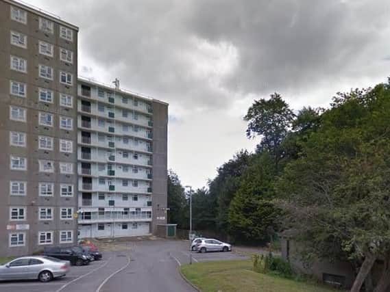 Leafield Towers, off King Lane, Leeds. Picture: Google.