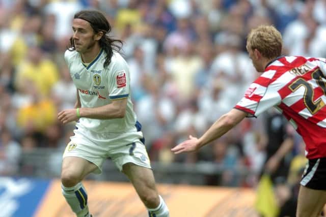 David Prutton in action during the 2008 play-off final.
