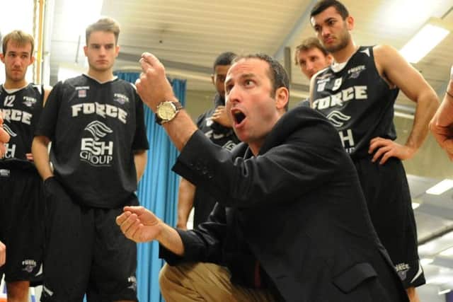 Leeds Force head coach Matt Newby.