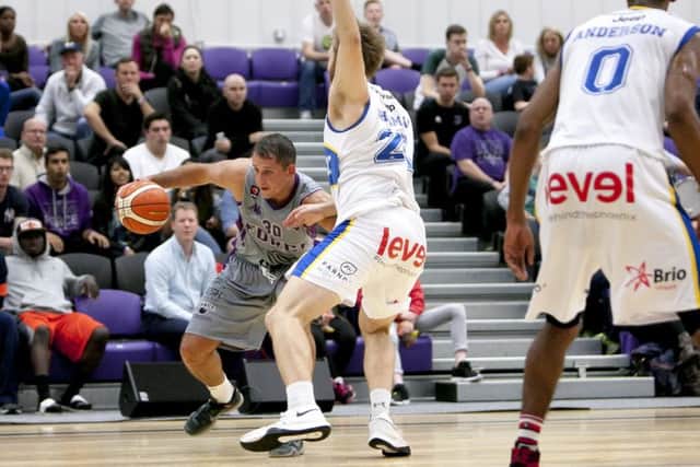 Rob Marsden was in tip-top form for Leeds Force against Sheffield Sharks.