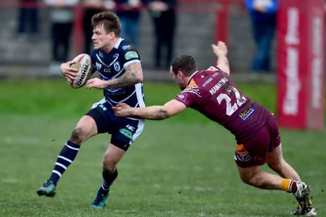 Featherstone's in-form half-back Anthony Thackeray.