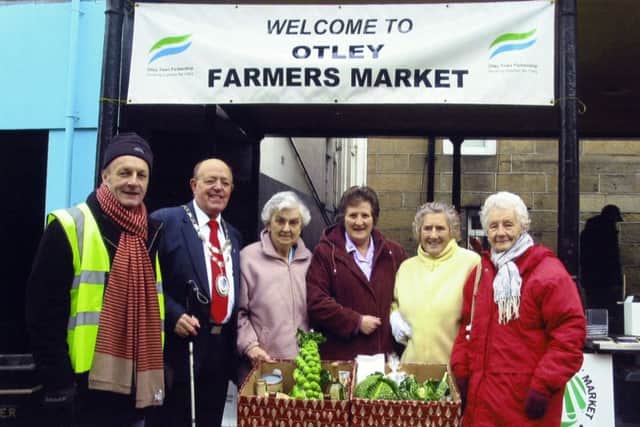 House buyers are attracted to the farmers' market in Otley