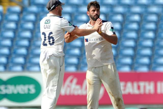 Yorkshire's Liam Plunkett Picture: Jonathan Gawthorpe