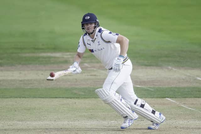 PICKED: Yorkshire's Alex Lees. Picture by Allan McKenzie/SWpix.com
