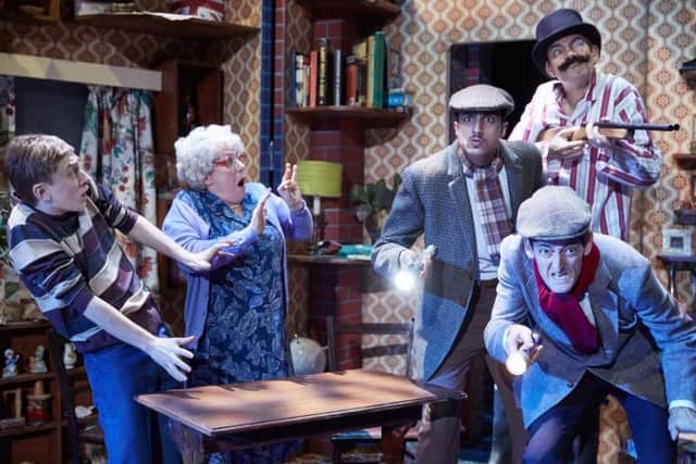 Birmingham Stage Company presents Gangsta Granny by David Walliams, which will be on stage in Leeds in May. Pic: Mark Douet