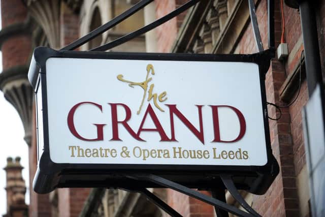 The Grand Theatre in Leeds, where a £1 restoration fee is levied on all tickets.