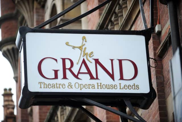 The Grand Theatre in Leeds, where a Â£1 restoration fee is levied on all tickets.