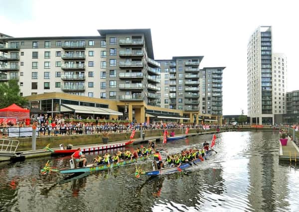 CITY-LIVING: Lifestyle, culture and fun on the Leeds waterfront last year.