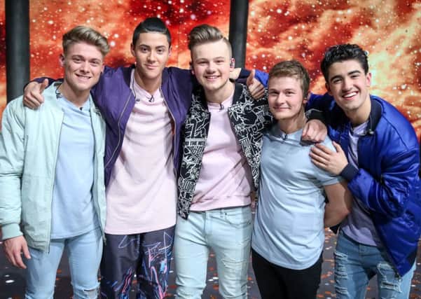 Five To Five on the final of Let It Shine on BBC One. PIC: PA