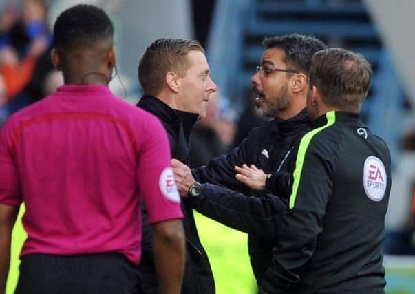Garry Monk and David Wagner clashed at the end of the recent West Yorkshire derby.