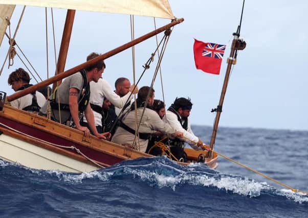 UNCHARTED WATERS: Mutiny sees a team of nine men attempt to recreate the 4,000-mile voyage of Captain Bligh after he and his men were abandoned at sea following the Mutiny on the Bounty.