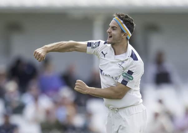 Jack Brooks has signed a new contract with Yorkshire (Picture: Allan McKenzie/SWpix.com).