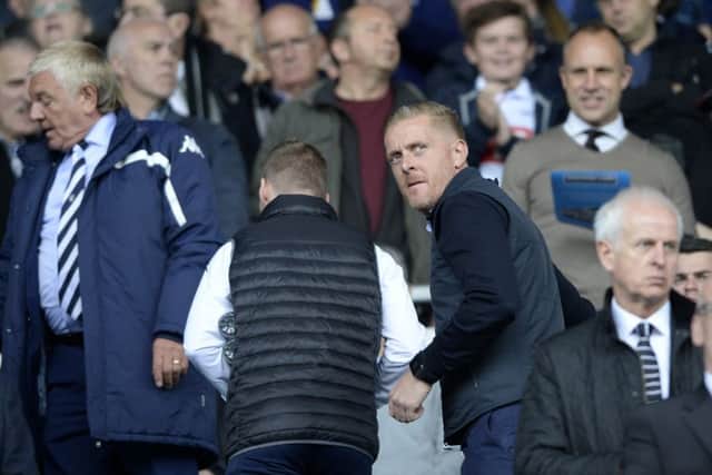 Garry Monk goes to his seat in the stand at Derby Countys Ipro Stadium to serve a one-match touchline ban in October, will also have to sit out tomorrows Championship encounter at Birmingham City.