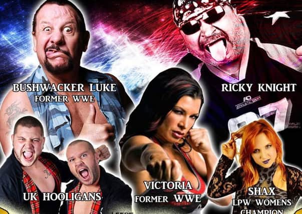 Stars come to Leeds for night of wrestling