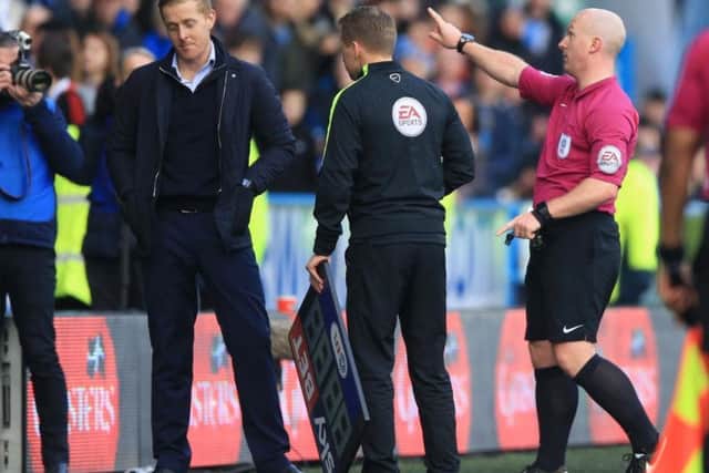 Garry Monk was sent off after the clash and faces a touchline ban from the FA (Photo: PA)