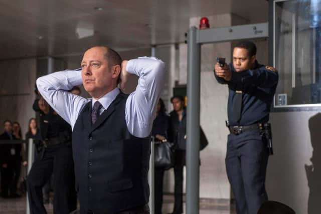 A scene from The Blacklist.