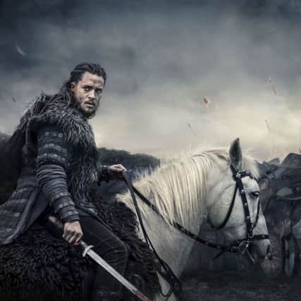 Alexander Dreymon as the warrior Uhtred in the new series of The Last Kingdom, set in Saxon Britain. PIC: Steffan Hill