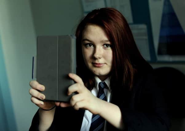 YEP competition winner Paige Phelan aged 15 from Abbey Grange Academy Leeds, filmed herself for the competition. Picture by Simon Hulme