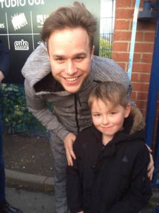Olly Murs and Ollie Marco Harris